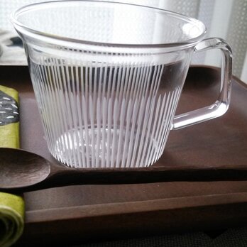 KIRIKO耐熱マグ 小 細縦