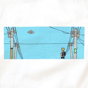 『通学路とＵＦＯ』 Tシャツ 半袖の画像