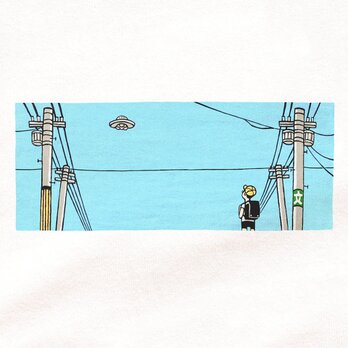 『通学路とＵＦＯ』 Tシャツ 半袖の画像