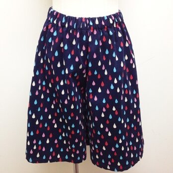 SALE!¥4900→¥3920しずく柄ショートパンツの画像