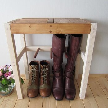 ブーツスタンドベンチ－01