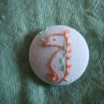 たつのおとしご　くるみぼたん