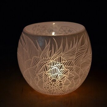 キャンドルホルダー（丸）コスモス