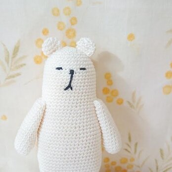 amigurumi＊クーマ（白）