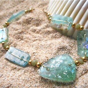Roman Glass Seaside Braceletの画像