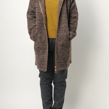 long parka (brown)