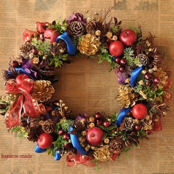 For　your happy Christmas :wreathの画像