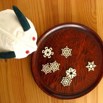 うさぎまんじゅうポーチ　極月