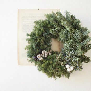 北欧風christmas wreathの画像