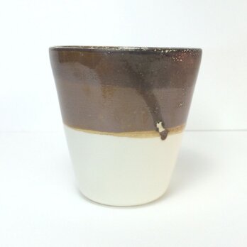 Meoto cup / small (Gold / shino)の画像