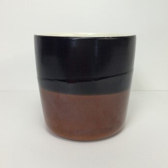 Meoto cup/ medium(Mat-black/ame)の画像