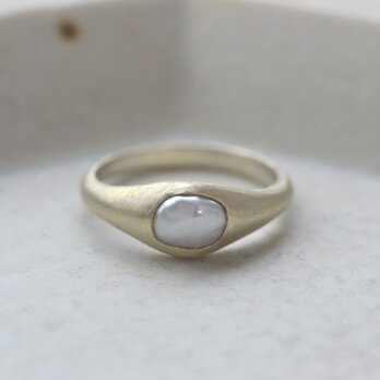 ibitsu  Ring  (K10/pearl)