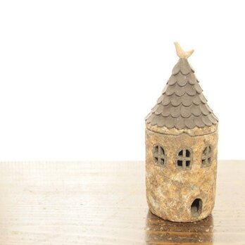 おうちキャンドルホルダー (格子窓）