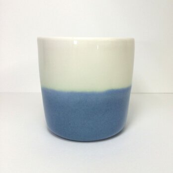 Meoto cup/ M (Karatsu/blue)の画像