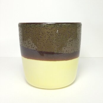 Meoto cup / medium (Soba/yellow)の画像