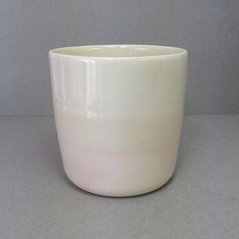 Meoto cup / M (White/light pink)の画像
