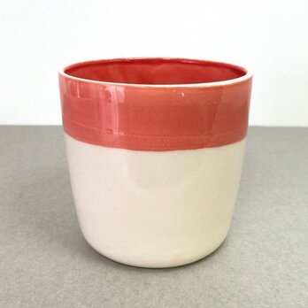 Meoto cup/medium(Red/light pink)の画像