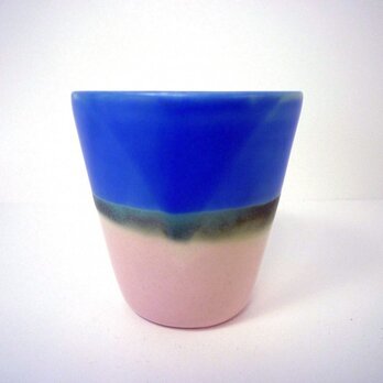Meoto cup / small (Pink/blue)の画像