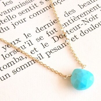 14KGF Turquoise Necklaceの画像