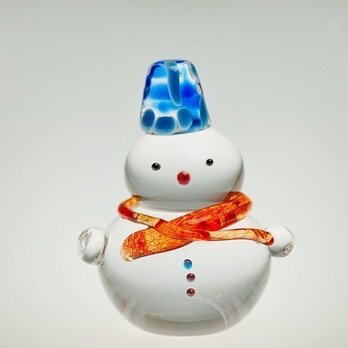 雪だるま（ブルー帽子）