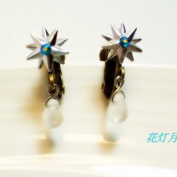 ～ Starlit snow 【earring】～の画像