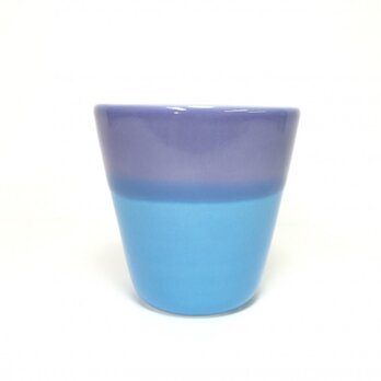 Meoto cup / Ｓ(Purple/turquoise)の画像