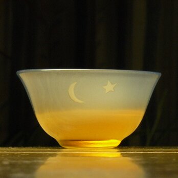 金星と三日月のぐいのみ　 (1個）の画像