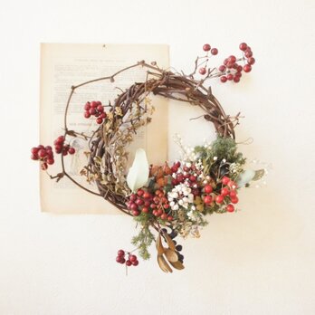 christmas wreath 8の画像