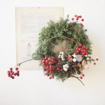 christmas wreath 9の画像