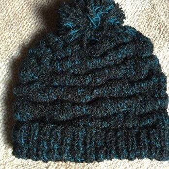 うねうね暖暖帽子