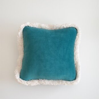 Winter Cushion (green/gray)の画像