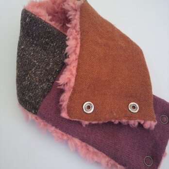 キッズ用３colorモコモコネックウォーマー14-1９