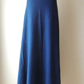organic cotton Lakshimi skirt藍染めの画像