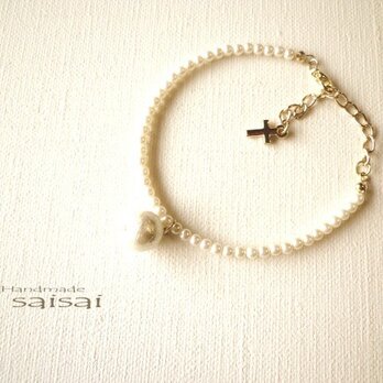 pearl.cotton.pearl　ブレスレットの画像