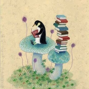 絵画「読書の秋」