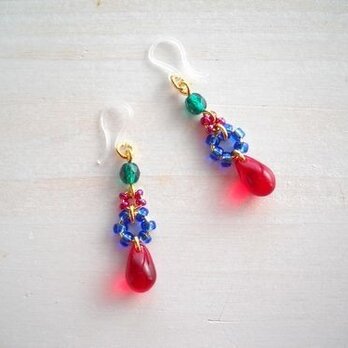 Candy drop pierced earringsの画像