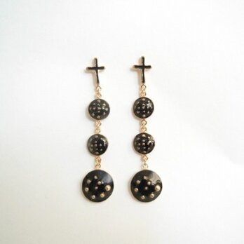 Rosary Pierce/Black＊*Winter 特別価格*＊
