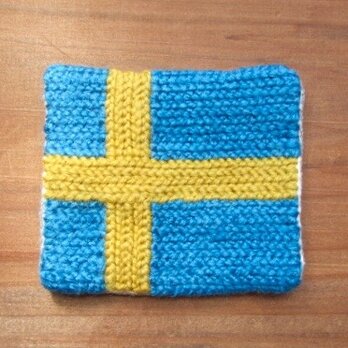 北欧国旗コースター　スウェーデン