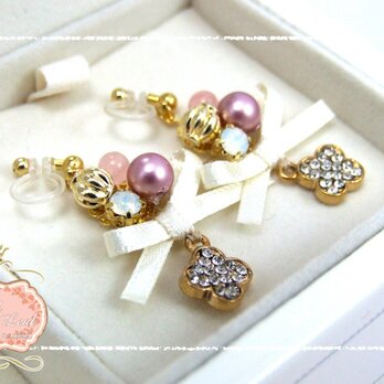 Jewelry box(Pink) ピアスorイヤリングの画像