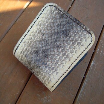 ヘビのショートウォレット