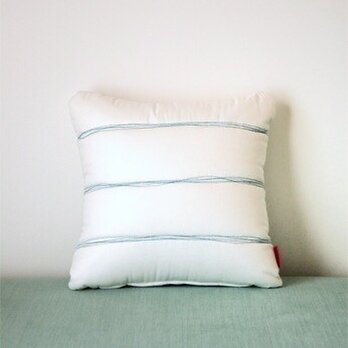 Quilt cushion (S) / whiteの画像