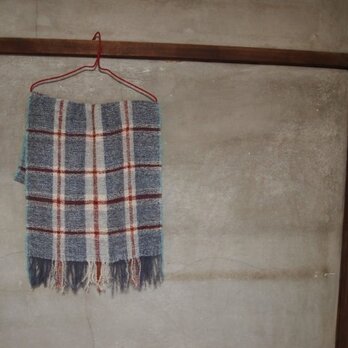 soldOut★手織り/アルパ力ストールNavyLook(＋or