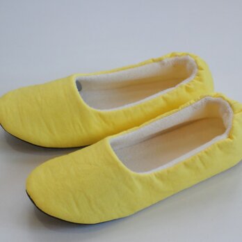 NAGAOの かかとギャザー ルームシューズ