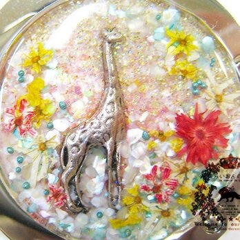 花畑バッグハンガー（キリン）