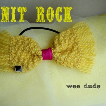 knit rock ( yellow )の画像
