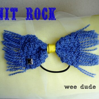 knit rock ( blue )の画像