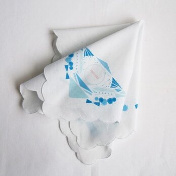 japan handkerchief ~ blue ~【 受注生産 】