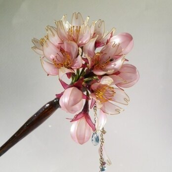桜かんざし　花の雫の画像