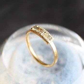 Raw Dia Cube Ring A　受注生産の画像