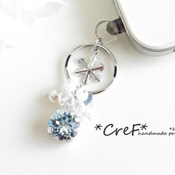 sold:snow crystal*earphone jackの画像